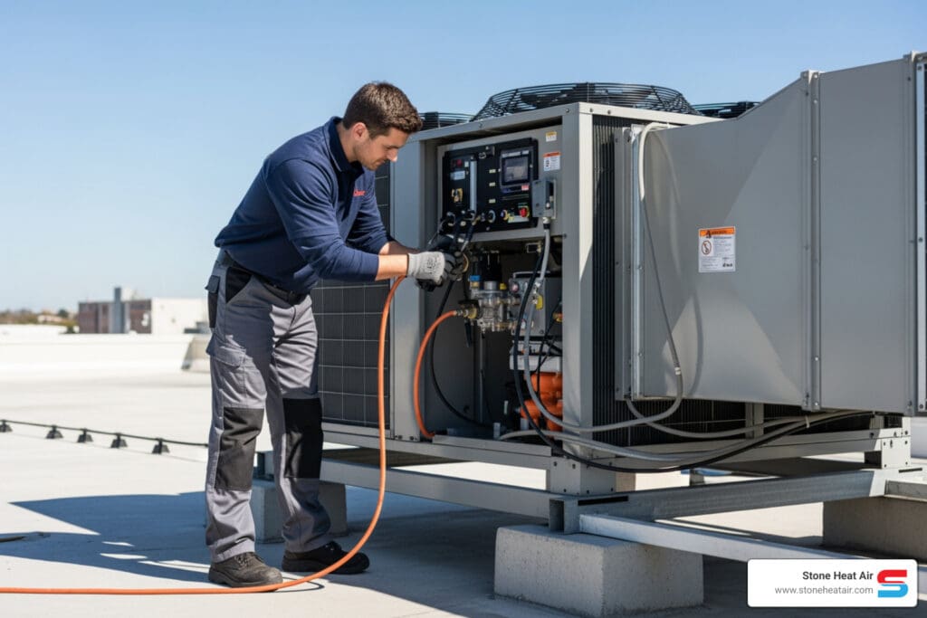 commercial hvac specialists in central point or