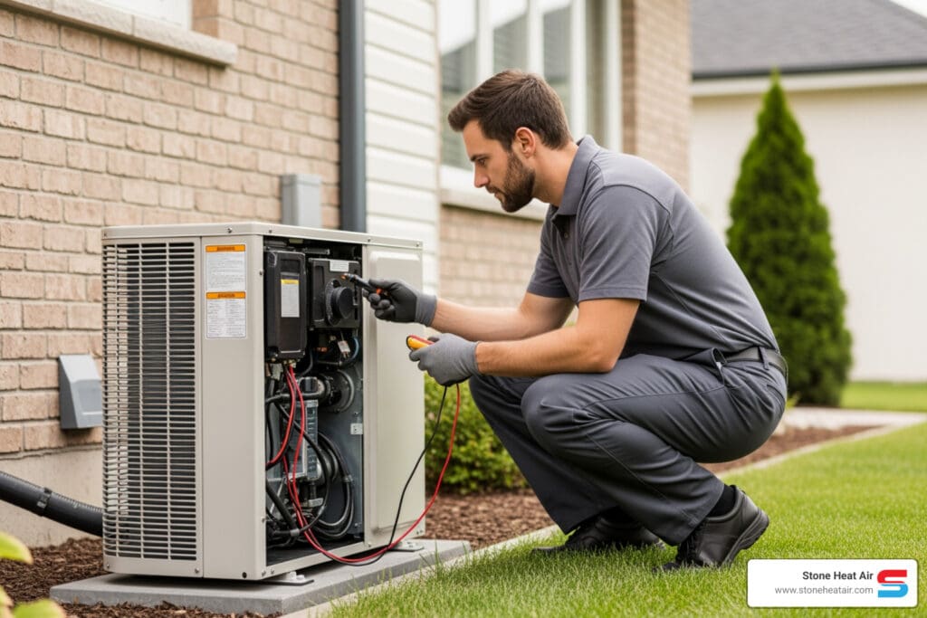 heat pump maintenance service in eagle point or